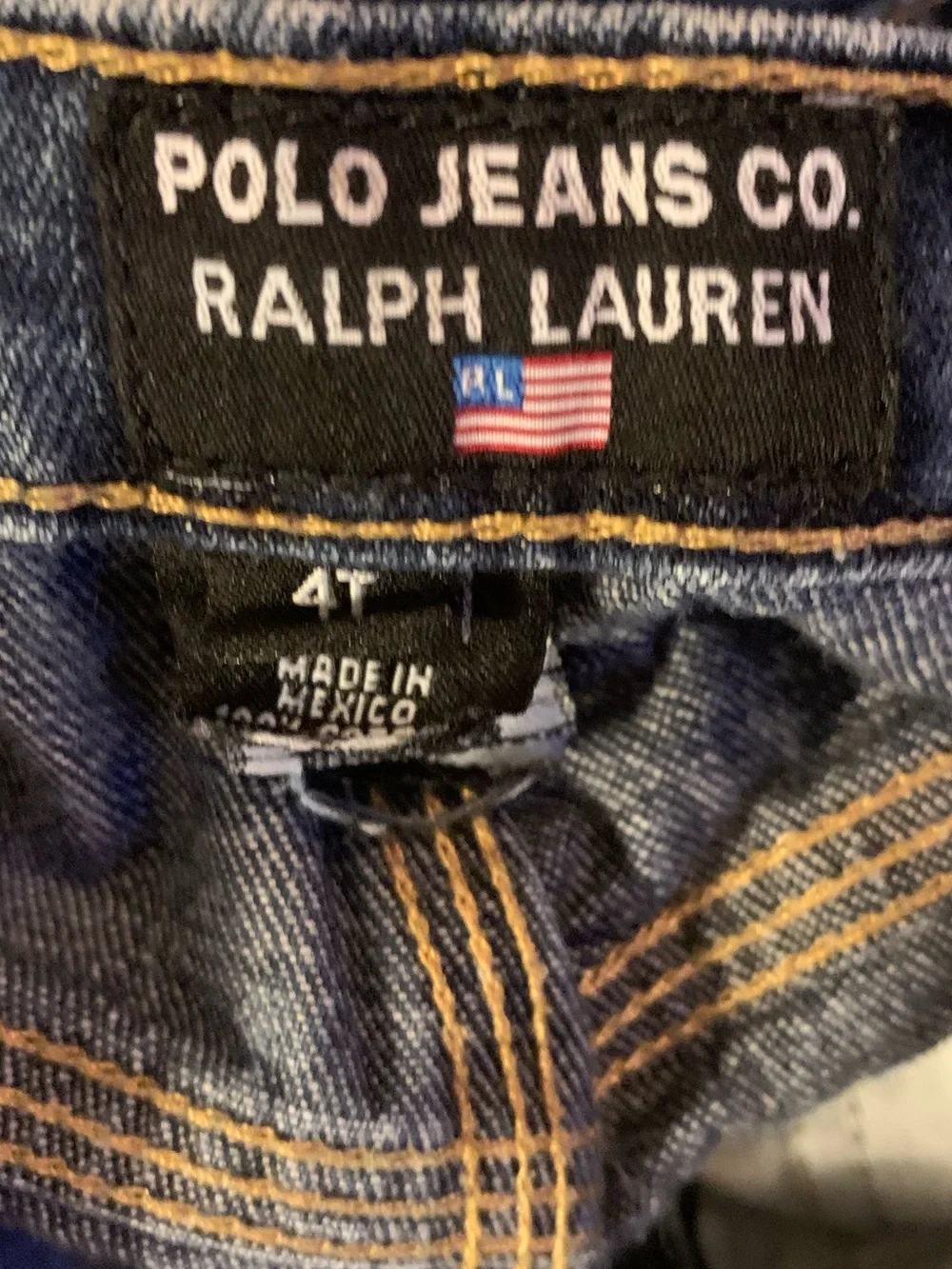Polo by Ralph Lauren Navy Denim Kids Shorts